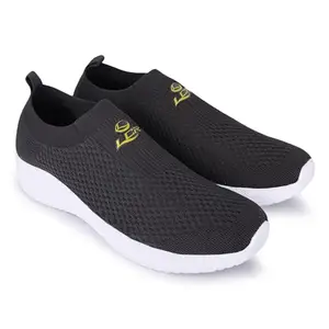 Lancer Mens WONDER-9DGR-YLW Grey Running Shoe