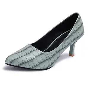 FURIOZZ Women Pump Stiletto Heel 8107000-Olive-36