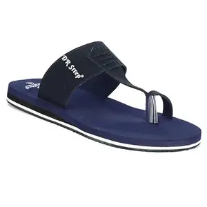 DR STTEP Men's Blue Synthetic OrthoPedic Eva Insole Soft Comfortable Slip-on Slippers_06_Pack of 4