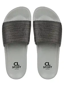 Carlton London Sports Women Grey Slipper(4 UK)