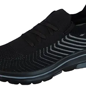 ABROS Men's Murfree-O ASSG0186O Sports Shoes_Black/D.Grey_6UK