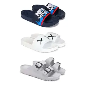 Men's Sandals | Lightweight Wear| Stylish & Easy to Wear For Men's GP-SAN-(3-COMBO)-1587-3029-3114-8