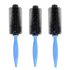 MAPLE Round Hair Brush For Men & Women| Hair Styling Tool | Round Brush For Hair Styling Pack of 3 (Color May Vary)