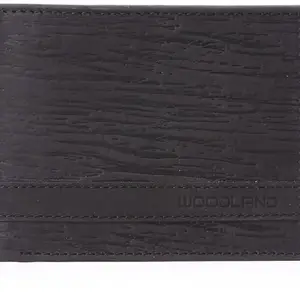 WOODLAND Mens Leather Utility Wallet (Grey)