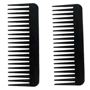 Big tooth comb for men || Wide tooth comb for curly hair women (pack of 2)