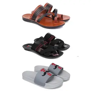 Men's Sandals | Lightweight | Stylish & Easy to Wear For Men's GR-SAN-(3-COMBO)-3151-3128-1590-6