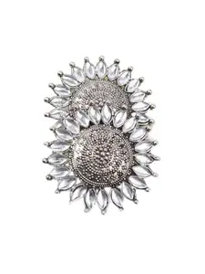 Circular Drop Earrings Sterling SEarring Set