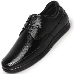 FAUSTO Men's Formal Office Genuine Leather Lace Up Shoes