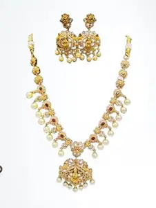 panch jumki necklace
