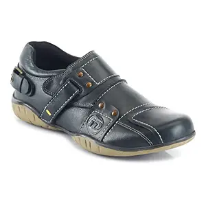 ID Charcoal Velcro Breathable Tie & Dye Casual Shoes for Men