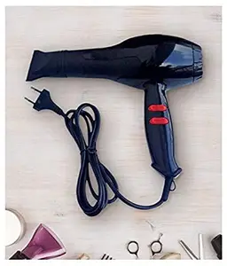 Perriha Fashion Perriha Men and Women’s Professional Stylish Hair Dryer With 2 Speed and 2 Heat Setting 1 Concentrator Nozzle and Hanging Loop.