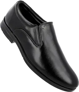 WALKAROO Men's Formal Shoes (20013790-BLK) UK 8