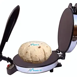 Aervinten Roti Maker Electric Automatic | chapati Maker Electric Automatic | Roti Maker Non Stick PTEE Coating Roti/khakhra/Paratha Maker - Stainless Steel Body ||RF45