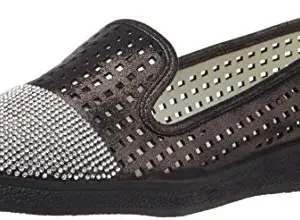 Carlton London Women's Lanie Black Loafers and Mocassins - 7 UK (CLL-3102)