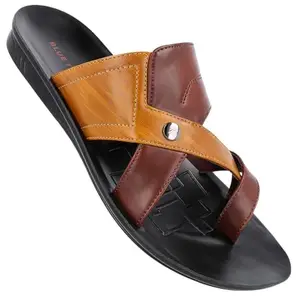WALKAROO BLUE TYGA BT1304 Mens Casual Wear and Regular use Sandals - Tan