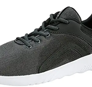 FUSEFIT Comfortable Men's Flyer 2.0 Running Shoe Grey/Black