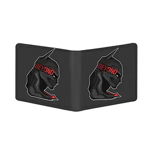 Bhavithram Products Batman Design Black Canvas, Artificial Leather Wallet-PID34367