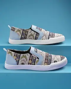 WOAKERS Rama Ram Enterprises Men's Synthetic Leather Comfortable and Stylish Casual Shoes (Multicolor, 9) (CLOT5-MULTI)