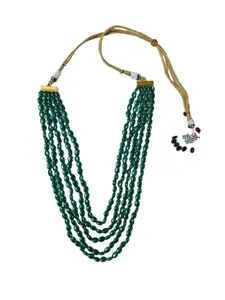 Pearl Artificial Jewellery Handmade necklace set