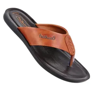 WALKAROO WG5060 Mens Sandals for dailywear and regular use for Indoor & Outdoor - Brown Tan
