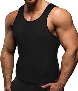 SPEGINIC Sweat Shapewear Vest Belt for Men (X-Large) Black