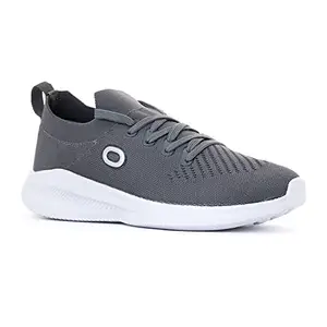 Khadim's Pro Grey Running Sports Shoes for Men (Size - 7)