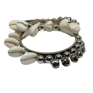 Trendy faishional multilayered Gold beads with kaudi work bracelets for girls and women (2.6)