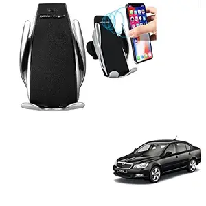 Kozdiko Car Wireless Car Charger with Infrared Sensor Smart Phone Holder Charger 10W Car Sensor Wireless for Skoda Laura