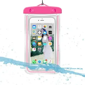 Wonverti Waterproof Pouch Zip Lock Mobile Cover Under Water Mobile CASE for All Type Mobile Phones