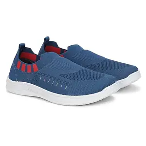 Aqualite Men DLS-801 Casual Shoe, Grey M.Blue, 9 UK/India