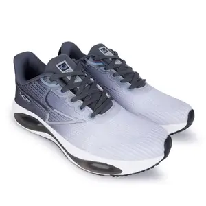 Lancer Mens RAMBO-221DGR-LGR Grey Running Shoe, 10