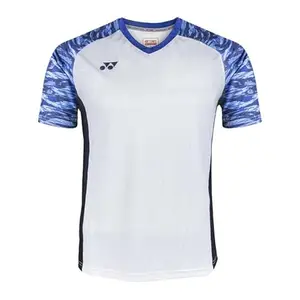 YONEX Badminton Apparel Tshirt V Neck M 2322 SURF The Web White XL/8903224348694