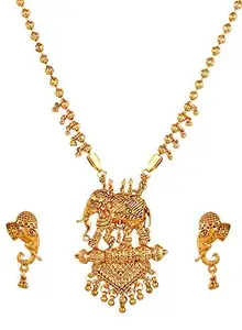 FINESTAR Jewellery Sets for Women Plated Necklace Jewellery set with Earrings For Girls/Women (FS-058)