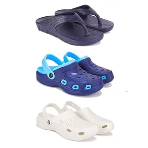 Men's Sandals | Lightweight Wear| Stylish & Easy to Wear For Men's PCV-SAN-(3-COMBO)-3153-3019-3147-9