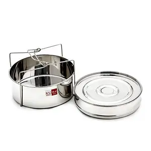 KCL Cooker Separator Outer Lid Pressure Cooker, 3 - litres (2 Containers)