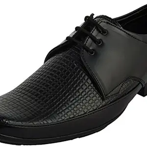 Auserio Men's Black Formal Shoes - 6 UK/India (40 EU)(SS-106)