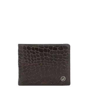 Da Milano Genuine Leather Brown Bifold Men Wallet with Multicard Slot (1348B-OL)