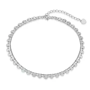 Feada 925 Sterling Silver Anklets for Women With Certificate of Authenticity and 925 Hallmarking