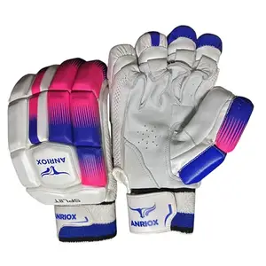 ANRIOX Levlon Spliit Batting Gloves | Professional Cricket Gloves for Power Hitters | Superior Grip, Comfort & Protection