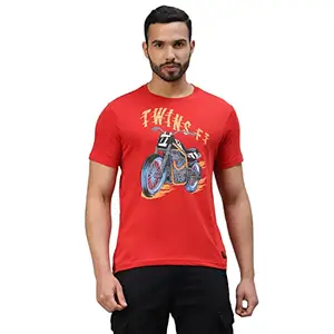 Royal Enfield Twins FT T-Shirt Red