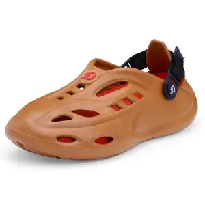 DOCTOR EXTRA SOFT Men's Sports Extra Padding Casual Clogs/Sandals with Adjustable Back Strap for Adult| Comfortable & Lightweight| Stylish & Anti-Skid| Everyday Use Waterproof Mules Gents & Boys D-531