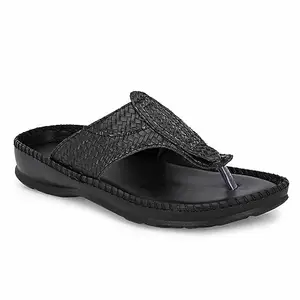Centrino Sandal for Men | Grip Insole for Stability | Traditional Look's slipper with Pattern Straps | Comfortable Casual look sandal for Men's 9282-1