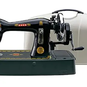 Usha Bandhan Composite Sewing Machine With Coverset (Original),Black