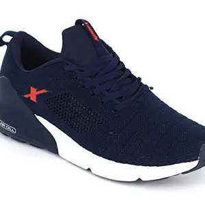 Sparx Mens SM 487 | Enhanced Durability & Soft Cushion | Blue Running Shoe - 8 UK (SM 487)