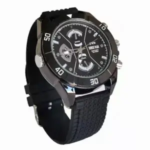 MAYUMI Secret Wrist Watch Camera Full HD 1080p Video and Audio Indoor Outdoor Recorder Upto 3 Hours Recording Time with 32GB Card