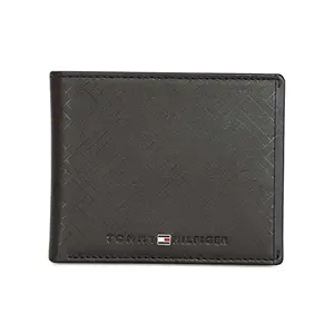 Tommy Hilfiger Ather Men Leather Global Coin Wallet Brown
