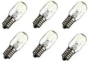 E14 Salt Lamp Globe Bulb/Salt Lamp Bulb 15W Refrigerator Bulb, Fridge Bulb 220V/240V - Pack of 10 pcs