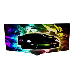 CRAFTSEVER Canvas Wallet for Men and Boys 6 Card Holder Wallet,bi fold Canvas Printed Genuine Wallet and Purse Card Holders for Men (Black)