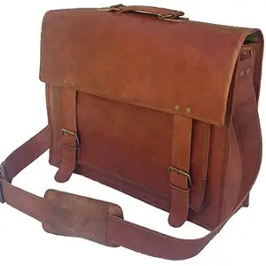 Znt Bags, 13 Inch Rustic Vintage Leather Messenger Bag Laptop Bag Briefcase Satchel Bag …