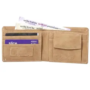 Keviv Leather Wallet for Men - Brown (GW108-BR3)